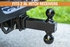 1802215 by BUYERS PRODUCTS - Double-Ball Hitch Solid Shank with Black Balls (2 In., 2-5/16 In.)