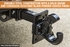 PM105 by BUYERS PRODUCTS - Trailer Hitch Pintle Hook Mount - 2 in. Pintle Hook, 2 Position/10 in. Shank