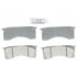 Raybestos ATD769M Disc Brake Pad Set Disc Brake Pad Set Semi Metallic