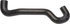 Continental AG 61205 Radiator Coolant Hose Designed to transfer glycol-based coolant throughout the vehicle's cooling system.