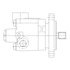 14-13413-000 by FREIGHTLINER - Power Steering Pump - without Pulley, Belt Driven