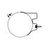 A12-15174-000 by FREIGHTLINER - Air Brake Reservoir Strap - Steel, In Rail, 0.14" T, with Bolt