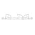 Freightliner A06-31086-000 Battery Jumper Cable Battery Jumper Cable - Negative, 3 Battery, I-Connection, 2-3/8 Inch Studs