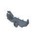 A18-53809-000 by FREIGHTLINER - Dashboard Panel Brace - Lower Frame, Slate Gray, Polycarbonate/ABS