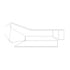 Freightliner A18-31874-002 Sleeper Cabinet Liner LINER CABINET SIDE LH