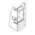 Freightliner A18-47878-004 Sleeper Cabinet Sleeper Cabinet - Lower Left