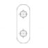 Freightliner A21-25329-000 Bumper Plate Bumper Plate