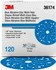 36174 by 3M - Hookit™ Blue Abrasive Disc Multi-hole, 6 in, 120 grade, 50 discs per carton, 4 cartons per case