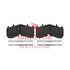 KIT2252L2CG by MERITOR - Brake Pad Kit - EX225 Model