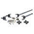 YA W24126 by YUKON - Yukon Chromoly Front Axle Kit; Dana 44; Both Sides; 27/30 Spline; 1310 U-Joints