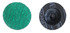 89324 by ATD TOOLS - 3" 24 Grit Disc Green Zirconia Mini Grinding Discs