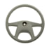 A14-12612-000 by FREIGHTLINER - Steering Wheel - 450mm, Shadow Gray, 4 Spokes, 180mm Height