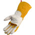 1810-4 by CAIMAN - Welding Gloves - Medium, Gold - (Pair)