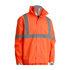 353-1000OR-4X/5X by FALCON - Viz™ Rain Suit - 4XL-5XL, Hi-Vis Orange