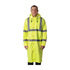353-1048-LY/4X by FALCON - Viz™ Rain Suit - 4XL, Hi-Vis Yellow