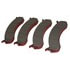 S-13998 by NEWSTAR - Disc Brake Pad Set - for Multiple International Applications