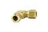 S-24595 by NEWSTAR - Air Brake Fitting - 90° Union Elbow Brass Compression Fitting, 3/8" O.D