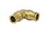 S-24468 by NEWSTAR - Air Brake Fitting - Union 90° Elbow Brass PTC Fitting, 3/8" OD