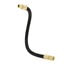 12-20823-022 by FREIGHTLINER - Air Brake Air Line - Black, Rubber, 22" L, 3/8" ID x 3/4" OD, 3/4-16 Swivel Ends