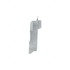 18-34968-000 by FREIGHTLINER - Body A-Pillar - Left Side, ABS, Shadow Gray, 565.01 mm x 436.2 mm, 2.5 mm THK