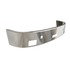 21-27595-006 by FREIGHTLINER - Bumper Assembly - Aluminum, Stainless Steel Clad, 14.5 Inch, Lamps