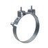 A04-23265-000 by FREIGHTLINER - Multi-Purpose Band Clamp - 11 Inch Muffler, Vertical Mounting