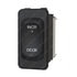 A06-30769-030 by FREIGHTLINER - Rocker Switch - Increment/Decrement, Double Pole Double Throw, Mom, Gld