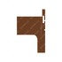 A18-71286-503 by FREIGHTLINER - Rear Body Panel Upholstery - Sidewall, Door, Fridge, Tv, Right Hand, Brown