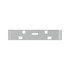 A21-26670-000 by FREIGHTLINER - Bumper - Front, Texas Square, Aluminized Stainless Steel, with Round Lights