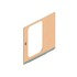 W18-00663-086 by FREIGHTLINER - Upholstery - Panel, Sidewall, Right Hand, Access Door