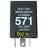 571 by PETERSON LIGHTING - Flasher, 25 Amp Electro-Mechanical, 3-Prong, poly bag