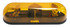 761A by PETERSON LIGHTING - 761 23" Revolving Halogen Mini-Light Bar - Amber, Permanent