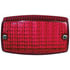 306R by PETERSON LIGHTING - Incandescent Stop/Turn/Tail, Rectangular, Surface-Mount 4.56"X 2.5", red, poly bag