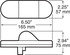 351A by PETERSON LIGHTING - LED MT/SM OVAL  LED MT/SM OVAL