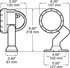 916S by PETERSON LIGHTING - 916S LumenX® LED Swiveling Work Light - Swivel Housing, 450 Lumens