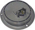 824C-MV by PETERSON LIGHTING - 824C/826C LED 4" Round Back-up Lights - Clear, Flange Mount, Multi-Volt