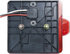 Peterson Lighting 844L Trailer Light LED Stop/Turn/Tail & Side Marker Light Over 80"w/ License Light 5.38"X4.61", red, poly