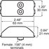 M203A by PETERSON LIGHTING - 203 LED Clearance and Side Marker Light - Amber