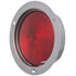 M413S by PETERSON LIGHTING - Incandescent Stop/Turn/Tail, Round, Stainless Steel, Flush-Mount, 4", red, bulk pack