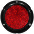 M418R-4 by PETERSON LIGHTING - 418R-4 4" Round LED Surface Mount Stop/Turn/Tail Light - Multi-Volt Red