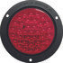 M818R-36 by PETERSON LIGHTING - 4" Round 36-LED Piranha Stop/Turn/Tail Light, Red Light and Lens, Flange Mount, Bulk Pack