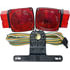 V544 by PETERSON LIGHTING - Trailer Light, Over 80", Kit, 5.94"X4.50", red + white, Viz Pack