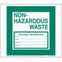 JJ Keller 1031 Non-Hazardous Waste Labels - Paper, Continuous (Pin-Feed), 500 Labels/Pk, Fanfolded
