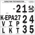 1294 by JJ KELLER - Cargo Tank Inspection Markings - 9-3/8" x 9 "