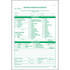 2066 by JJ KELLER - Detailed Driver's Vehicle Inspection Report, w/Carbon, Green Ink, Snap-Out Format - Stock - Snap-Out, 3-Ply, Carbon Interleaf