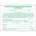JJ Keller 324 Driving Qualification & Identification Certification Cards - 8 Cards Per Sheet