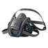 46956 by JJ KELLER - 3M™ Reusable 6500 Series Quick Latch Rugged Comfort Half Facepiece Respirator - Medium Half Facepiece Respirator