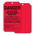 47646 by JJ KELLER - Danger: Do Not Use This Scaffold Keep Off - Safety Tag - Cardstock, 5 per pack
