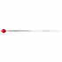 JJ Keller 48559 Ball-End Heavy Duty Metal Embossed Seal - Red Ball / Unpainted Strap, Personalized