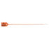 JJ Keller 49191 Medium-Duty Pull-Tight Plastic Security Seal - 10" Orange - Personalized Barcoded